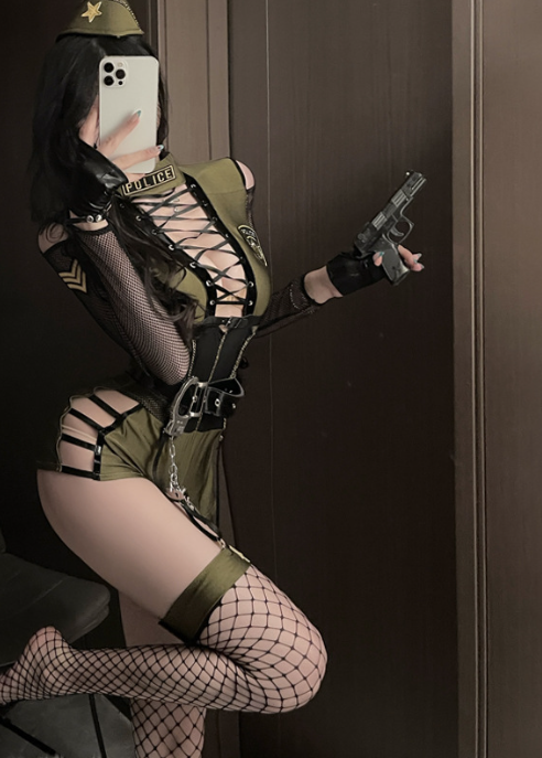 Sexy Policewoman Uniform Cosplay