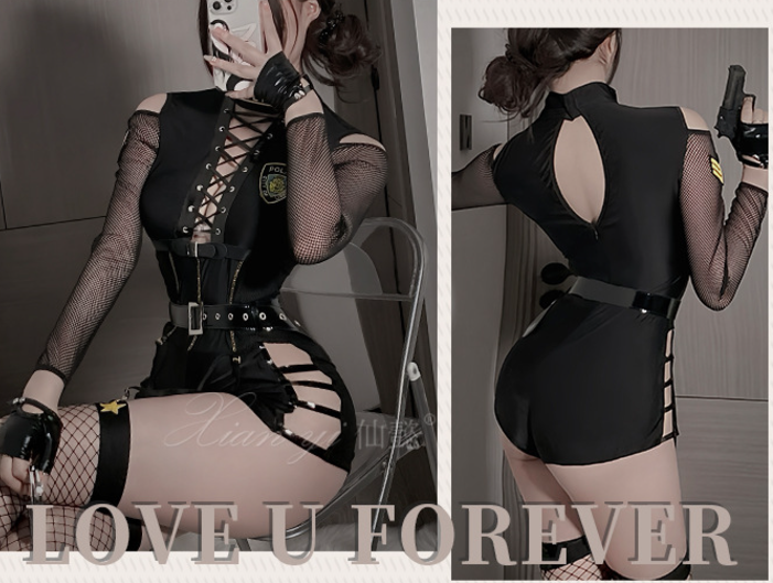 Sexy Policewoman Uniform Cosplay