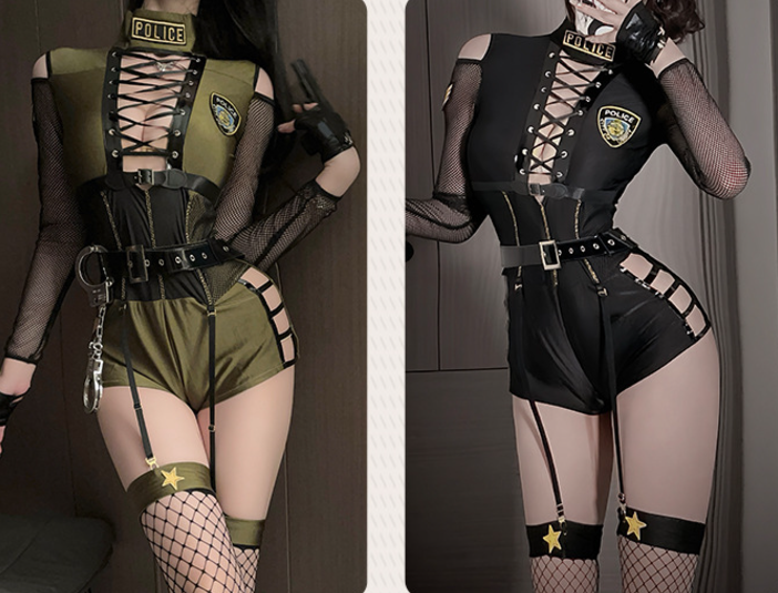 Sexy Policewoman Uniform Cosplay