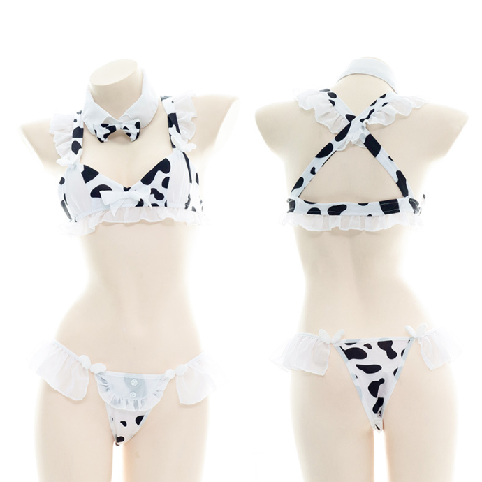 Cow Maid Sexy Lingerie Set