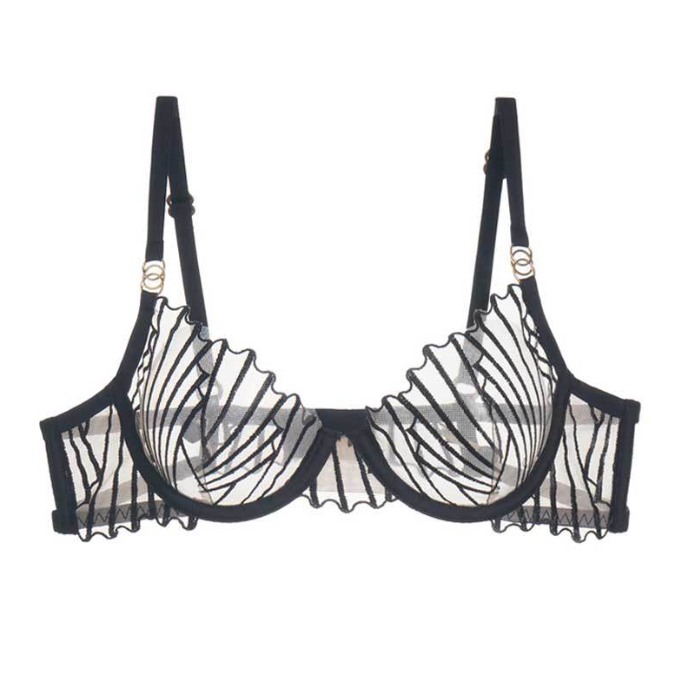 Fishbone French Elegant Sexy Lingerie Set