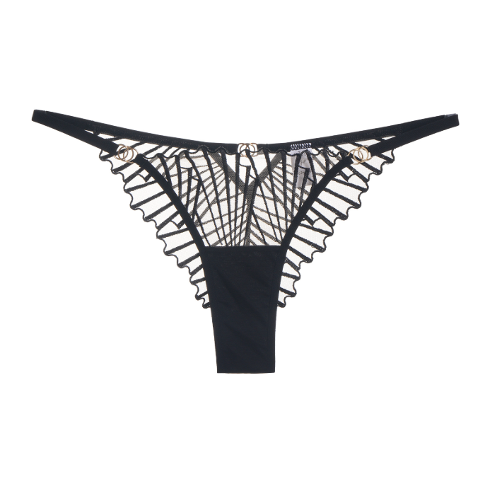 Fishbone French Elegant Sexy Lingerie Set