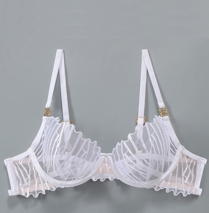 Fishbone French Elegant Sexy Lingerie Set