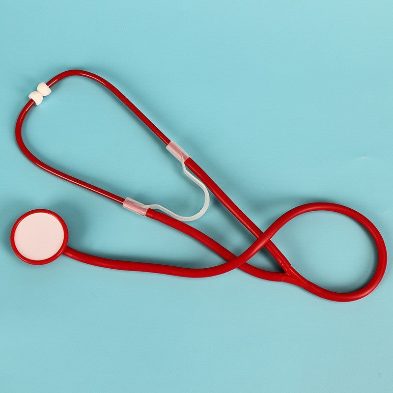 Classic White Nurse Costume Set with Skirt and Stethoscope