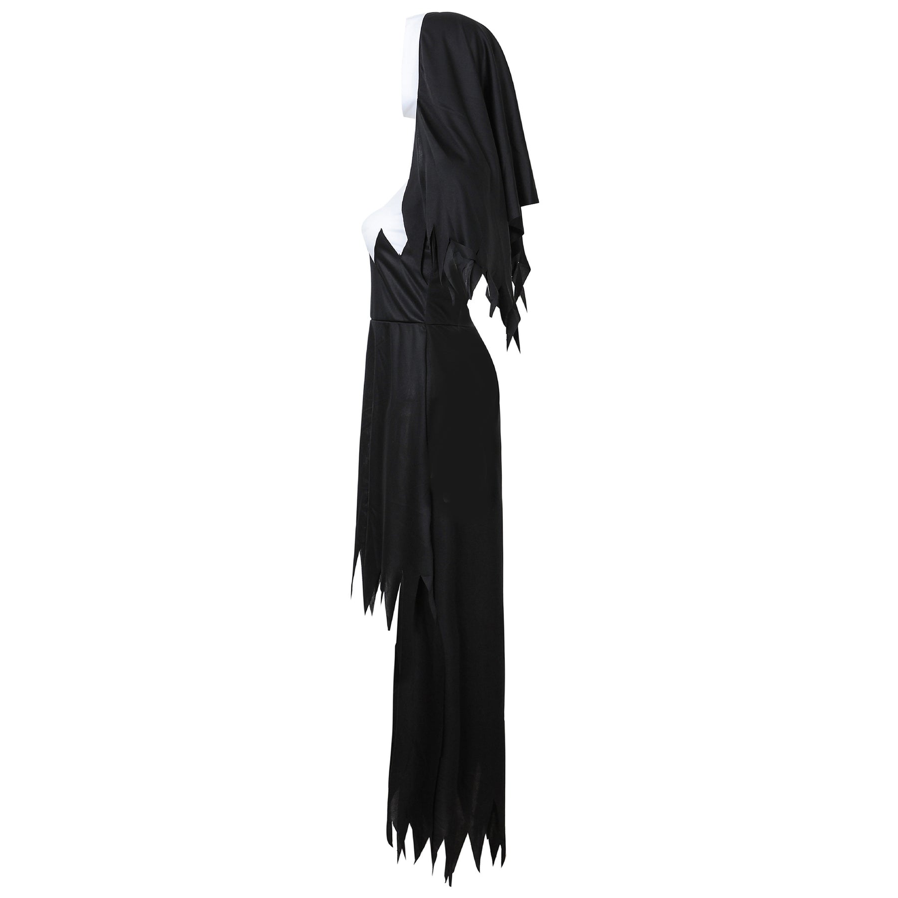 Halloween Nun Costume Cosplay Vampire Demon Costume