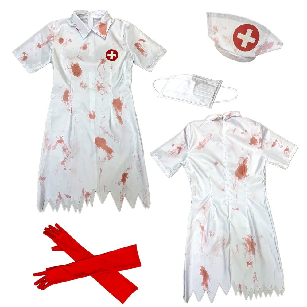 Halloween Cosplay Zombie Nurse Costume Zombie Nurse Costume