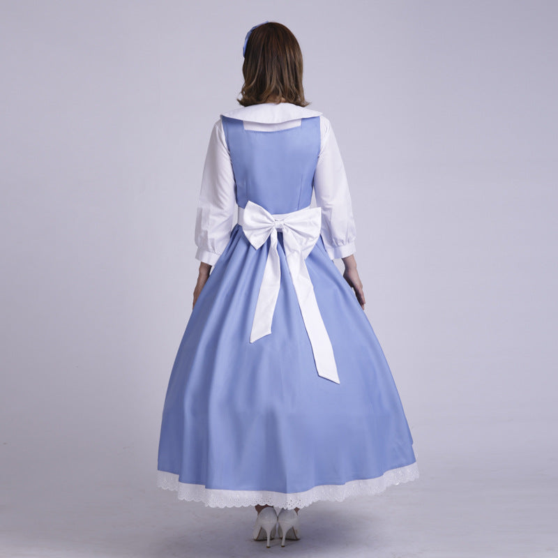 Cosplay Halloween Beauty and the Beast Belle Dress Clothing