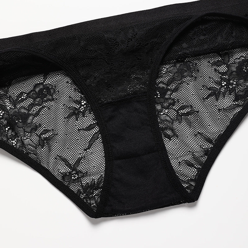 Sexy Lace Ultra-Thin Transparent Sexy Lingerie Set