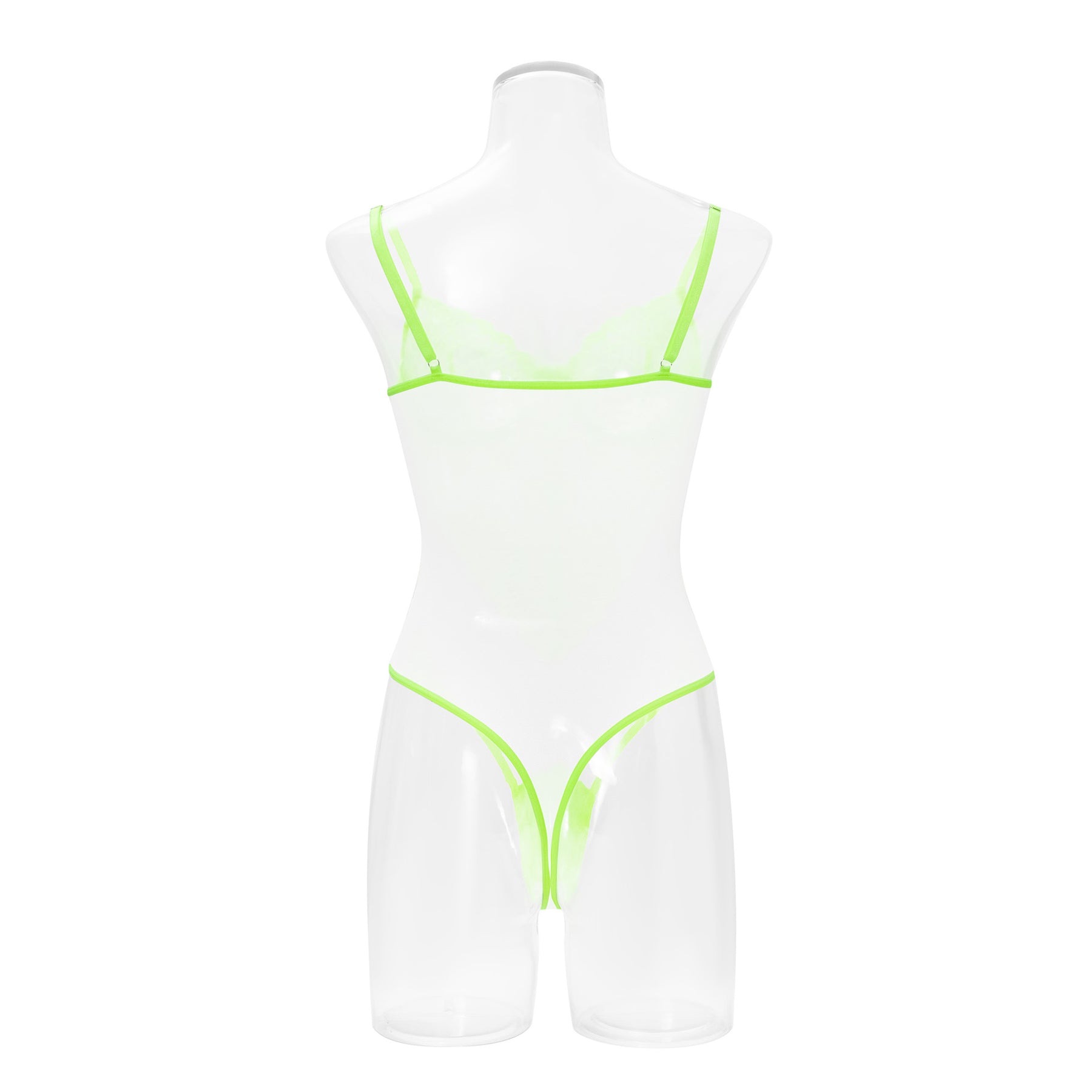 Sheer Mesh Pespective Mesh Sexy Lingerie Bodysuit