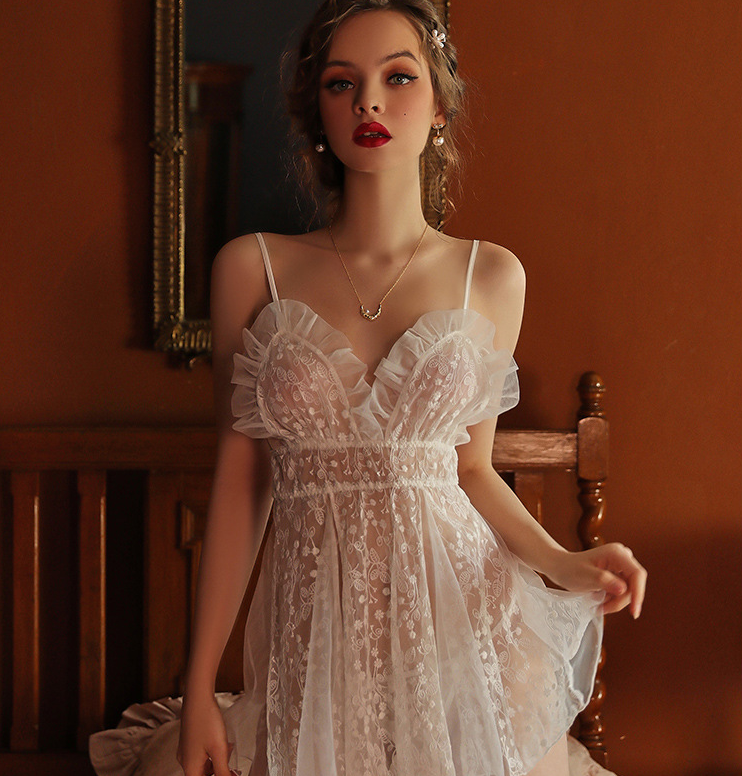 Perspective Mesh Sexy Chemise