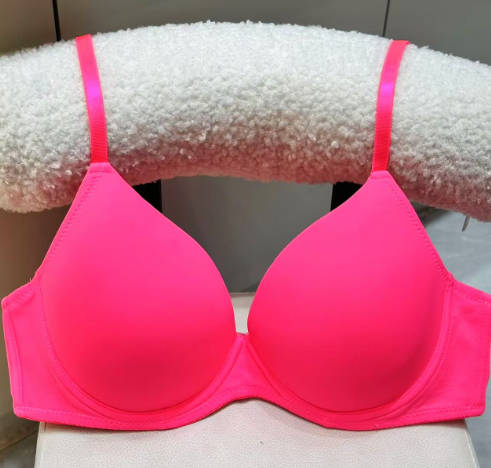 3/4 Cup Seamless Smooth Women Bra, Thin Shoulder Straps, Breathable Support Bra, Push‑Up Anti‑Sagging Brassiere
