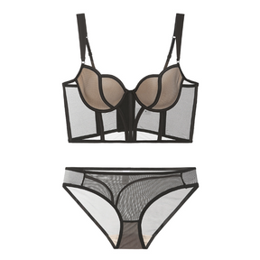 Elegant Intellectual Corset Sexy Lingerie Set