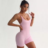 Quick-Dry Seamless Yoga Bodysuit
