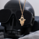 Halloween Cute Ghost Necklace