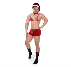 Sexy Men’s Christmas Lingerie Set