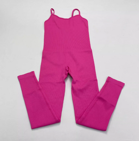 Adjustable Strappy Yoga Jumpsuit