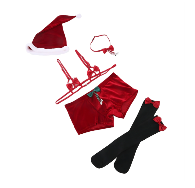 Sexy Men’s Christmas Lingerie Set