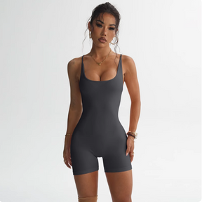 Quick-Dry Seamless Yoga Bodysuit