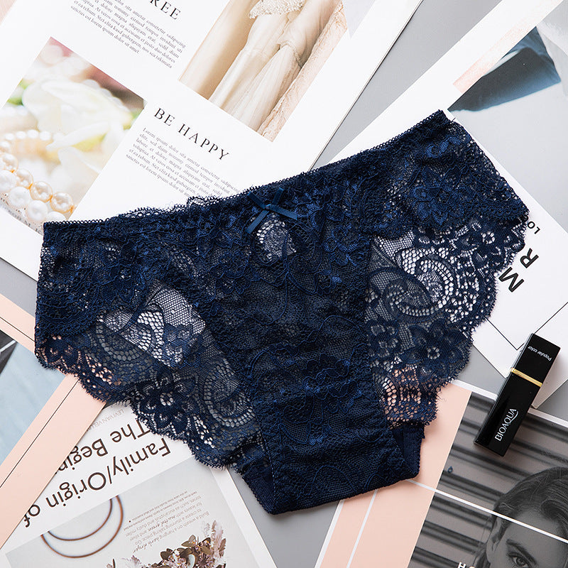 Seamless Lace Low Rise Everyday Panties