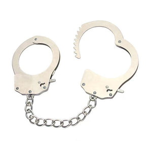 Bundle Metal Imitation Handcuffs Bandage Set