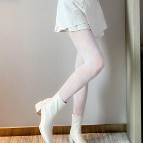 Bow Nylon Tights Pantyhose