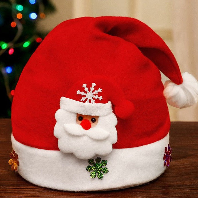 Christmas Felt Squinting Hat