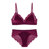 Velvet Soft Comfortable Sexy Lingerie Set