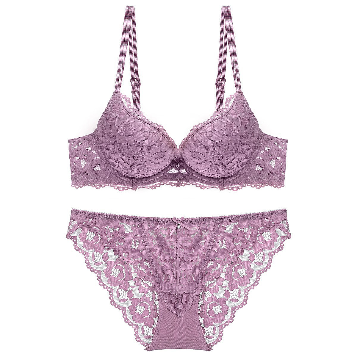 Sexy Lace Embroidery Sexy Bralette Set