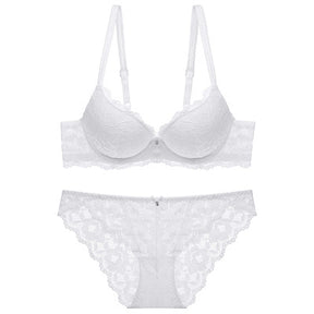 Sexy Lace Embroidery Sexy Bralette Set