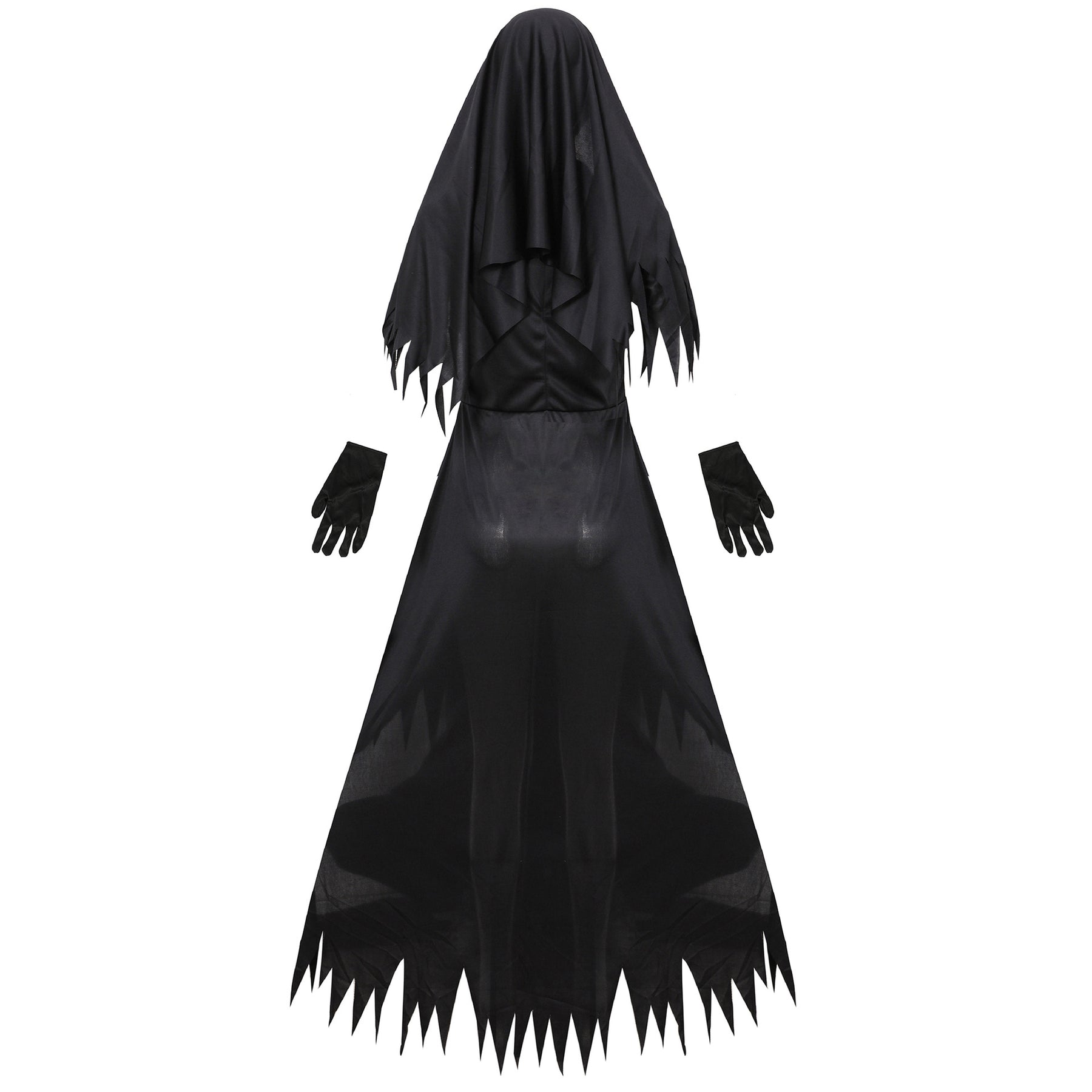 Halloween Nun Costume Cosplay Vampire Demon Costume