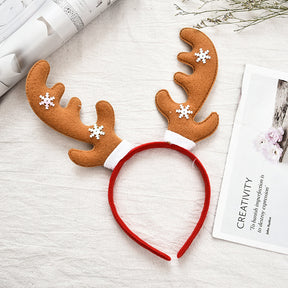 Christmas Santa Headband Cute Cartoon Antlers