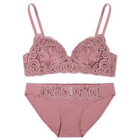 Sexy Pattern Lingerie Lace Set