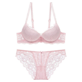 Sexy Lace Embroidery Sexy Bralette Set
