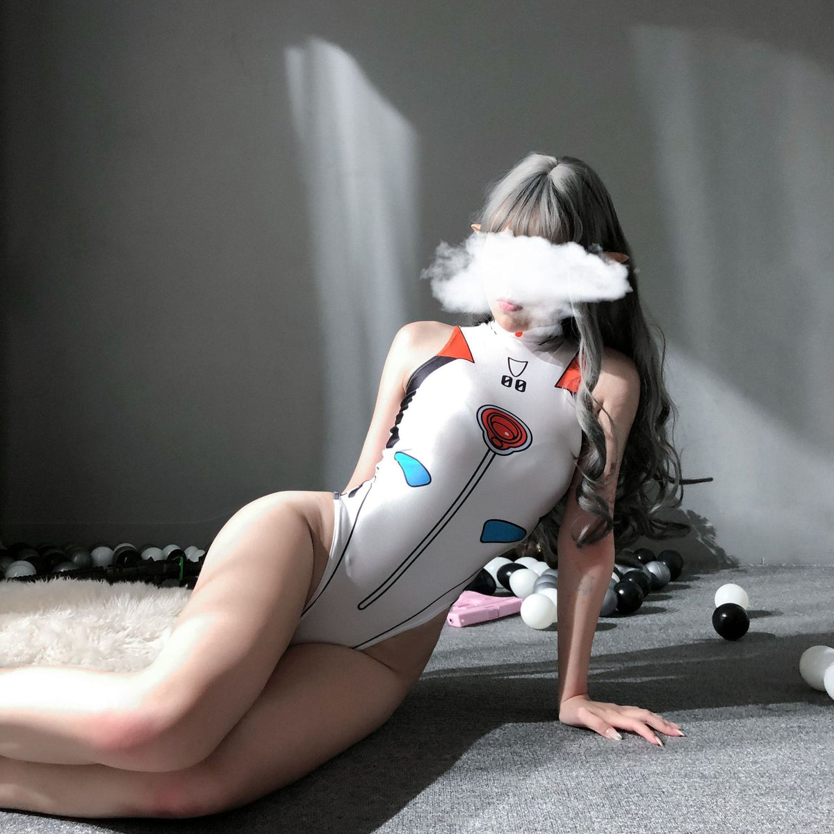 Japanese Hatsune Miku Cosplay Sexy Lingerie