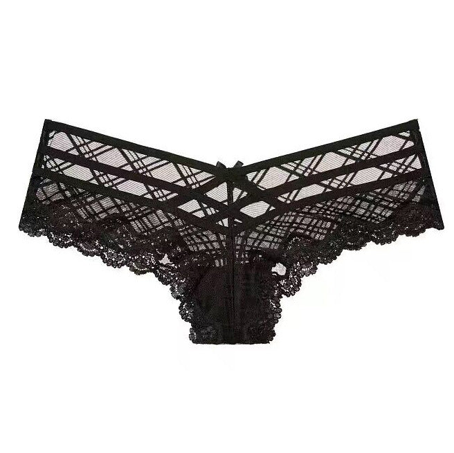 Seamless Thong Cross Sexy Transparent Panties