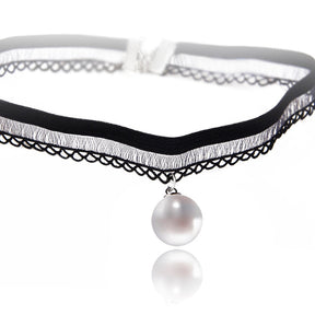 Velvet Clavicle Chain Rose Choker Lace Necklace
