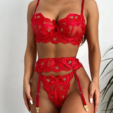 Embroider Lace Sexy Lingerie Set