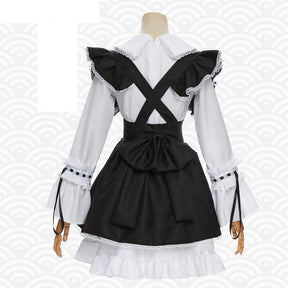 Cosplay Classic Black And White Maid Anime Dress