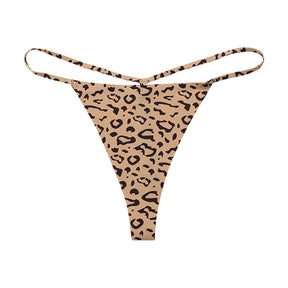 Sexy Leopard Print Low Waist Hot Sexy Thong