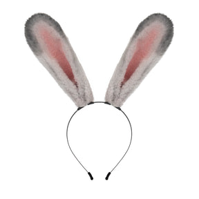 Rabbit Plush Headband Adjustable