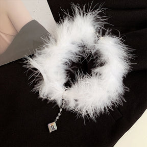 New Hairy Choker Crystal Pendant Clavicle Chain
