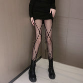 Black Sexy Fishnet Pantyhose