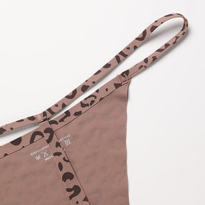 Sexy Leopard Print Low Waist Hot Sexy Thong