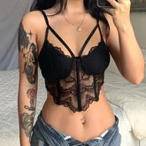 New Mesh Lace Sexy Corset