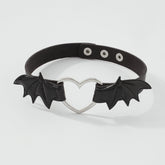 Punk Vampire Choker Love Wings
