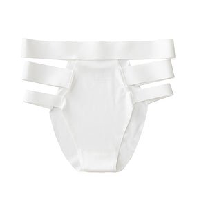 Ice Silk Hollow High Waist Sexy Panty