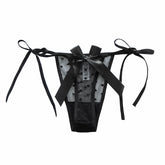 Lace Sexy Hollow Out Love T panty Spaghetti Strap Bow
