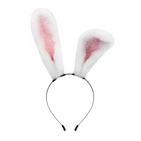 Rabbit Plush Headband Adjustable