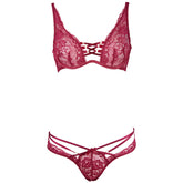 Ultra-Thin See-Through Mesh Sexy Bralette Set