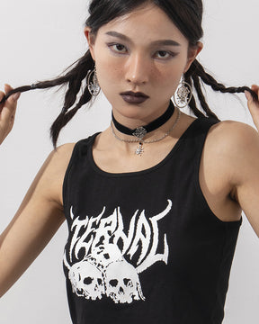 Punk Hip Hop Choker Halloween Chain Collar